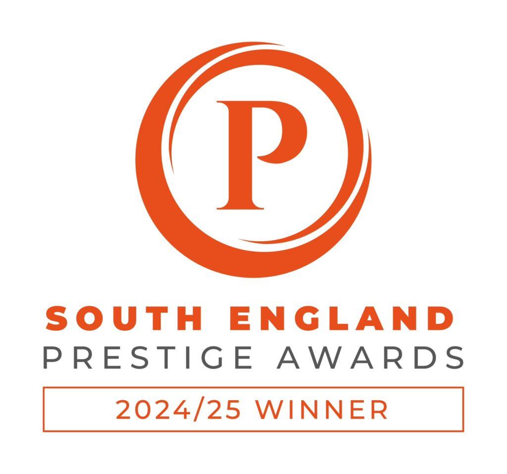 South England Prestige Awards 2024/25 winner logo.