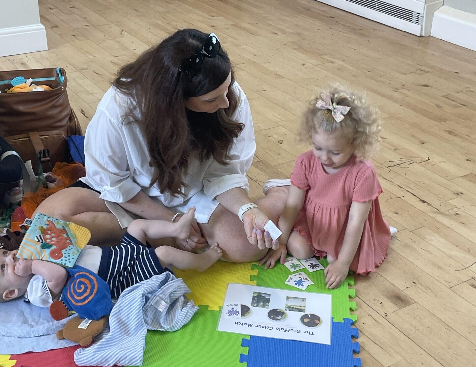 parent and child learning through play