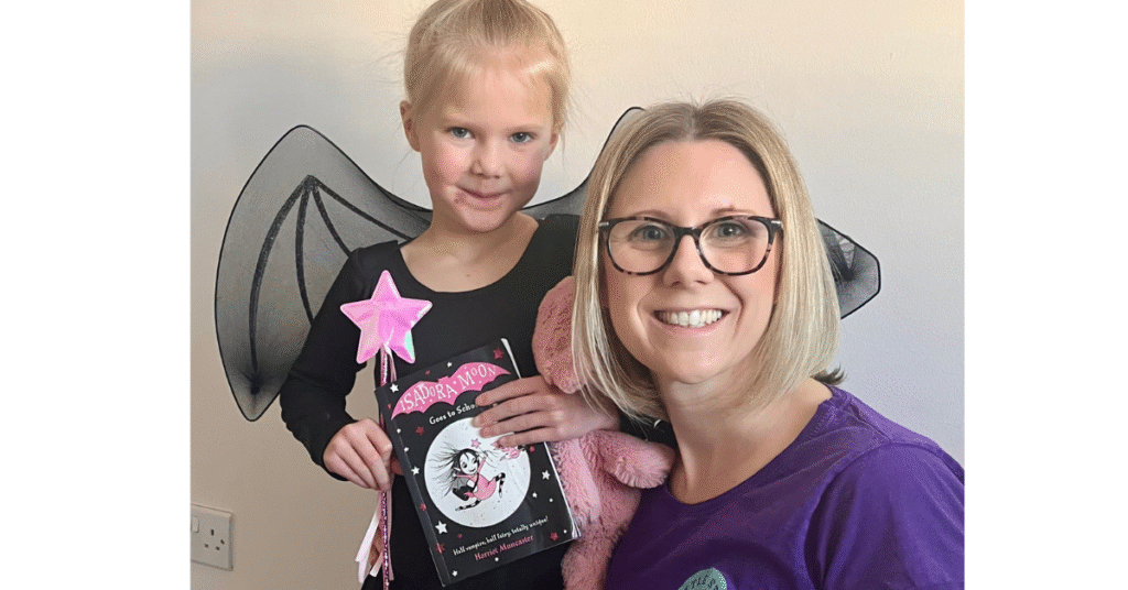 mother and daughter love books